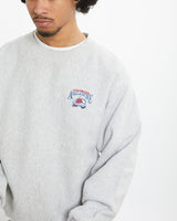 Vintage 90s NHL Colorado Avalanche Sweatshirt <br>M , The Real Deal , newtown, sydney, australia, thrift store, opshop, preloved, secondhand, sustainable, retro, antique, 70s, 80s, 90s, 2000s, 00s, fashion, clothing, streetwear, trendy, garment, style, boutique, store, shop, archive, sale, cheap, best, top