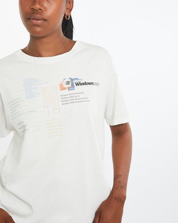 Vintage Microsoft Windows 2000 Tech Tee <br>M