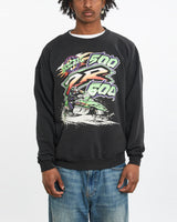 Vintage 90s Arctic Cat Ski Racing Sweatshirt <br>L