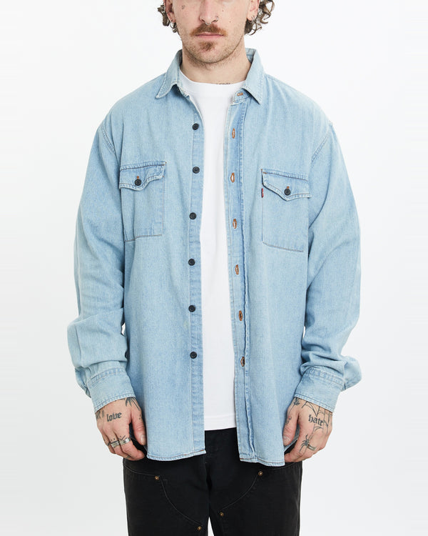 Vintage Levi's Denim Button Up Shirt <br>L