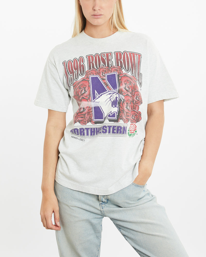 Vintage 1996 Northwestern Wildcats Rose Bowl Tee <br>M