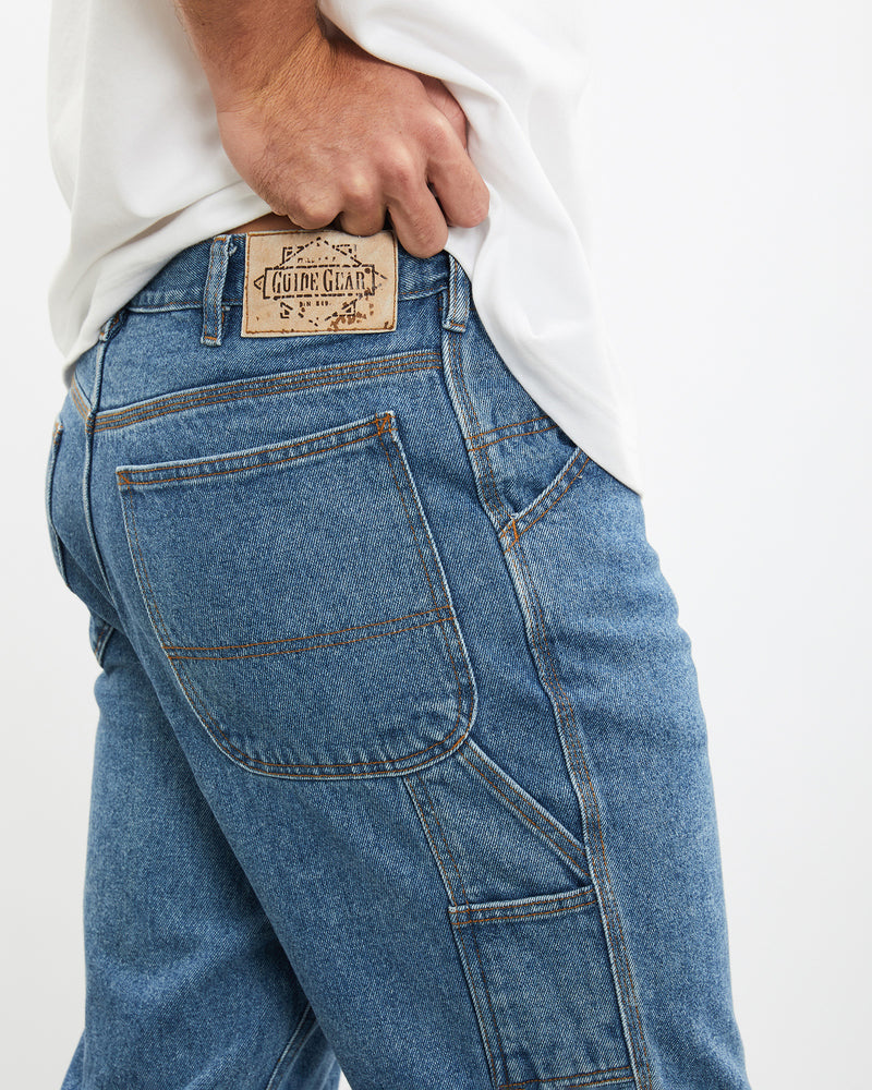 Vintage Guide Gear Denim Carpenter Pants <br>34"