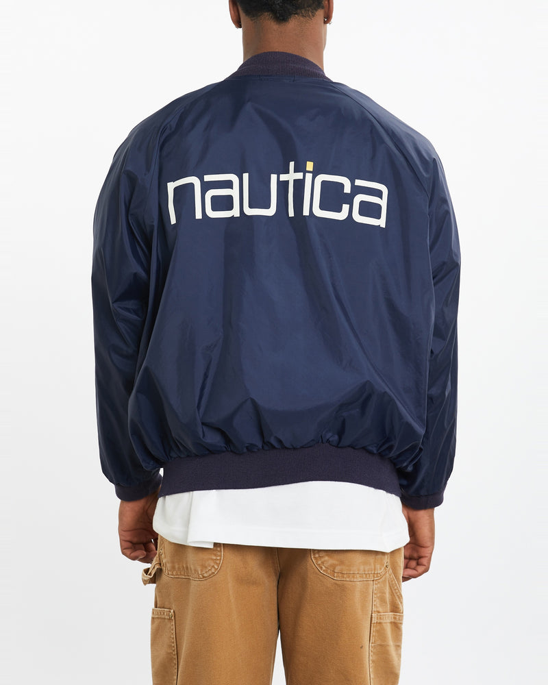 Vintage 90s Nautica Windbreaker Jacket <br>L , The Real Deal , newtown, sydney, australia, thrift store, opshop, preloved, secondhand, sustainable, retro, antique, 70s, 80s, 90s, 2000s, 00s, fashion, clothing, streetwear, trendy, garment, style, boutique, store, shop, archive, sale, cheap, best, top