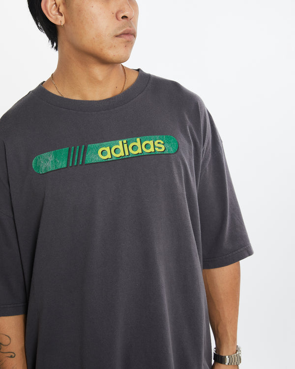 Vintage Adidas Tee <br>XXL , The Real Deal , newtown, sydney, australia, thrift store, opshop, preloved, secondhand, sustainable, retro, antique, 70s, 80s, 90s, 2000s, 00s, fashion, clothing, streetwear, trendy, garment, style, boutique, store, shop, archive, sale, cheap, best, top