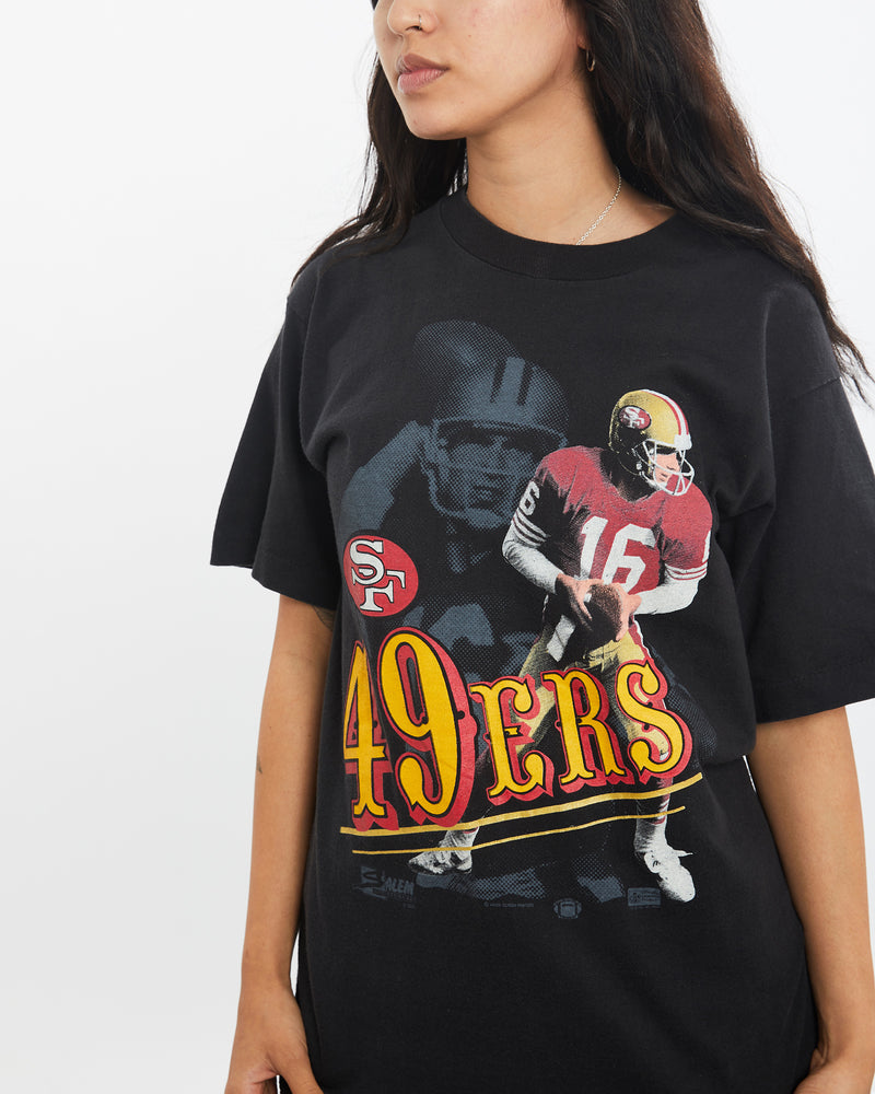 Vintage 1990 NFL San Francisco 49ers Tee <br>XS , The Real Deal , newtown, sydney, australia, thrift store, opshop, preloved, secondhand, sustainable, retro, antique, 70s, 80s, 90s, 2000s, 00s, fashion, clothing, streetwear, trendy, garment, style, boutique, store, shop, archive, sale, cheap, best, top