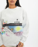 Vintage 1989 Keystone Ski Sweatshirt <br>S , The Real Deal , newtown, sydney, australia, thrift store, opshop, preloved, secondhand, sustainable, retro, antique, 70s, 80s, 90s, 2000s, 00s, fashion, clothing, streetwear, trendy, garment, style, boutique, store, shop, archive, sale, cheap, best, top