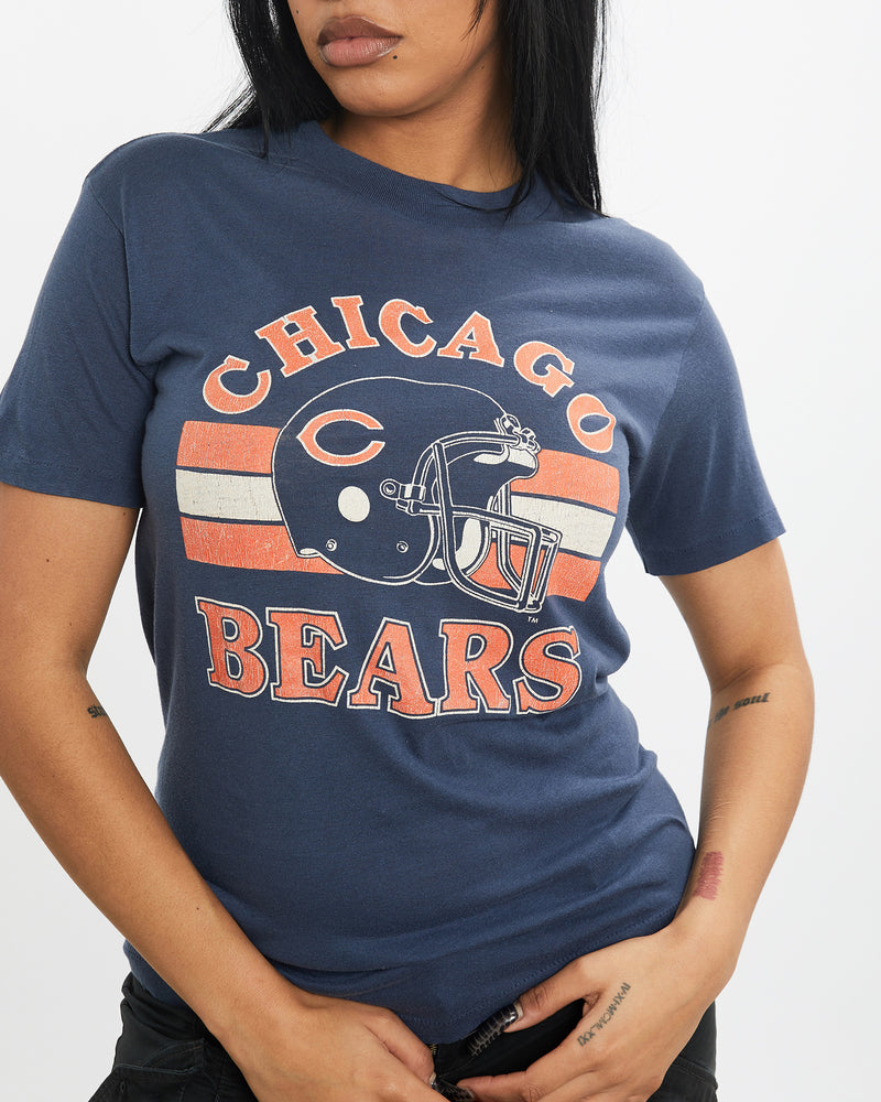 Vintage 80s NFL Chicago Bears Tee <br>XS , The Real Deal , newtown, sydney, australia, thrift store, opshop, preloved, secondhand, sustainable, retro, antique, 70s, 80s, 90s, 2000s, 00s, fashion, clothing, streetwear, trendy, garment, style, boutique, store, shop, archive, sale, cheap, best, top