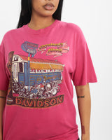 Vintage 90s Harley Davidson Tee <br>M , The Real Deal , newtown, sydney, australia, thrift store, opshop, preloved, secondhand, sustainable, retro, antique, 70s, 80s, 90s, 2000s, 00s, fashion, clothing, streetwear, trendy, garment, style, boutique, store, shop, archive, sale, cheap, best, top