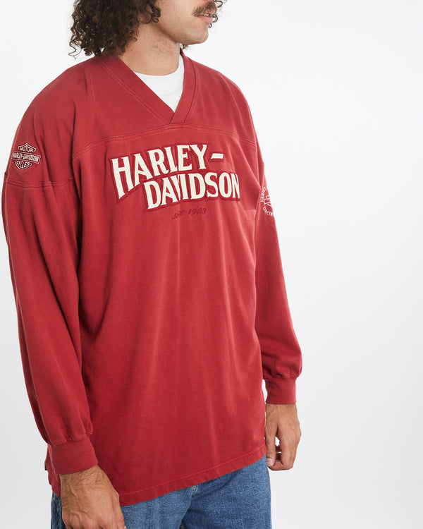 Vintage Harley Davidson Sweatshirt <br>XL , The Real Deal , newtown, sydney, australia, thrift store, opshop, preloved, secondhand, sustainable, retro, antique, 70s, 80s, 90s, 2000s, 00s, fashion, clothing, streetwear, trendy, garment, style, boutique, store, shop, archive, sale, cheap, best, top