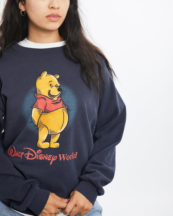 Vintage 90s Winnie The Pooh Walt Disney World Sweatshirt <br>XS