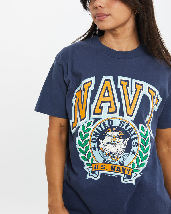 Vintage 90s United States Navy Tee <br>XS