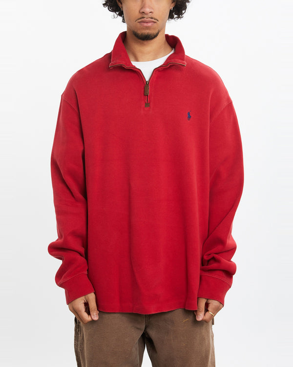 Vintage Polo Ralph Lauren Quarter Zip Sweater <br>L