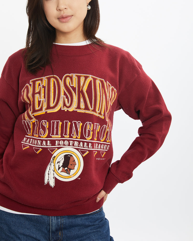 Vintage 1992 NFL Washington Redskins Sweatshirt <br>S , The Real Deal , newtown, sydney, australia, thrift store, opshop, preloved, secondhand, sustainable, retro, antique, 70s, 80s, 90s, 2000s, 00s, fashion, clothing, streetwear, trendy, garment, style, boutique, store, shop, archive, sale, cheap, best, top