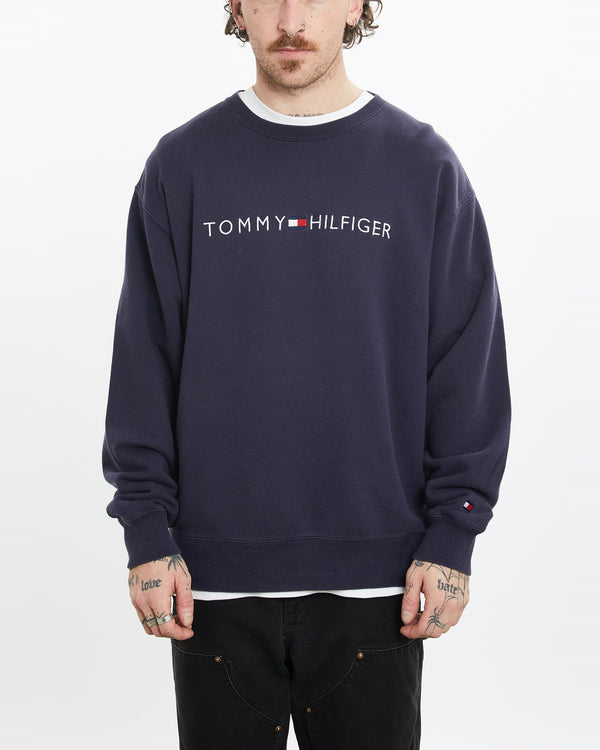 90s Tommy Hilfiger Sweatshirt <br>L