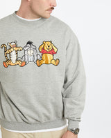 Vintage Disney Winnie The Pooh Sweatshirt <br>L , The Real Deal , newtown, sydney, australia, thrift store, opshop, preloved, secondhand, sustainable, retro, antique, 70s, 80s, 90s, 2000s, 00s, fashion, clothing, streetwear, trendy, garment, style, boutique, store, shop, archive, sale, cheap, best, top