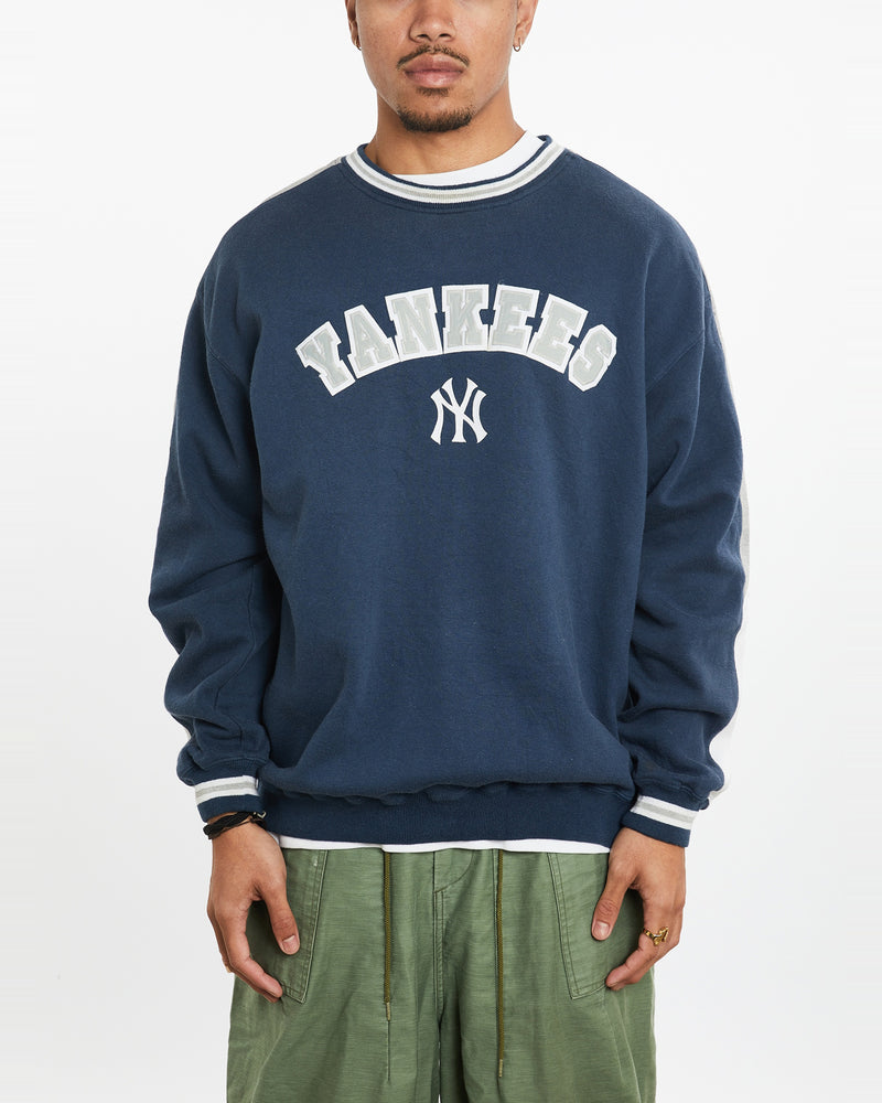 Vintage 90s MLB New York Yankees Sweatshirt <br>XL , The Real Deal , newtown, sydney, australia, thrift store, opshop, preloved, secondhand, sustainable, retro, antique, 70s, 80s, 90s, 2000s, 00s, fashion, clothing, streetwear, trendy, garment, style, boutique, store, shop, archive, sale, cheap, best, top