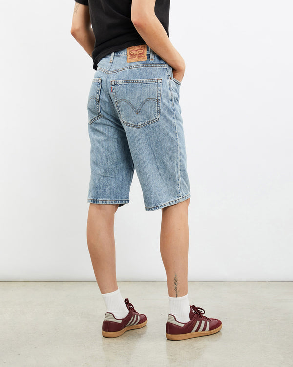 Vintage, Levi's, 511, Denim, Shorts, The Real Deal, size 31", colour Blue, newtown, sydney, australia, thrift store, opshop, preloved, secondhand, sustainable, retro, antique, 70s, 80s, 90s, 2000s, 00s, fashion, clothing, streetwear, trendy, garment, style, boutique, store, shop, archive, sale, cheap, best, top, Shorts