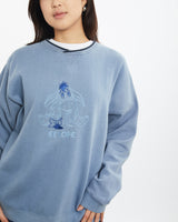 Vintage Disney Winnie The Pooh Eeyore Sweatshirt <br>S , The Real Deal , newtown, sydney, australia, thrift store, opshop, preloved, secondhand, sustainable, retro, antique, 70s, 80s, 90s, 2000s, 00s, fashion, clothing, streetwear, trendy, garment, style, boutique, store, shop, archive, sale, cheap, best, top