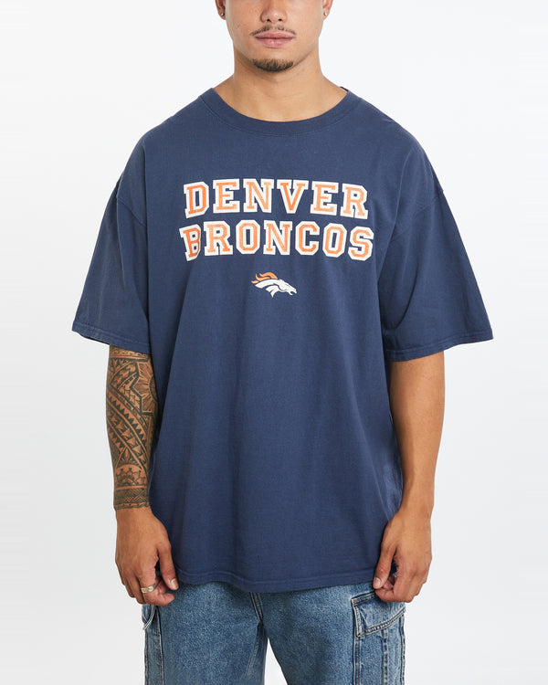 Vintage NFL Denver Broncos Tee <br>XL , The Real Deal , newtown, sydney, australia, thrift store, opshop, preloved, secondhand, sustainable, retro, antique, 70s, 80s, 90s, 2000s, 00s, fashion, clothing, streetwear, trendy, garment, style, boutique, store, shop, archive, sale, cheap, best, top