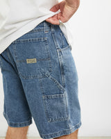 Vintage Wrangler Denim Carpenter Jorts <br>34"