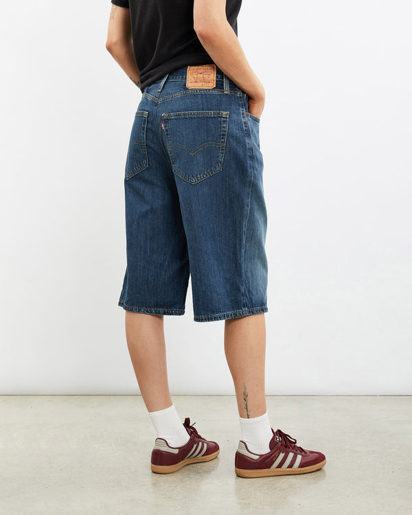 Vintage, Levi's, 505, Denim, Shorts, The Real Deal, size 31", colour Blue, newtown, sydney, australia, thrift store, opshop, preloved, secondhand, sustainable, retro, antique, 70s, 80s, 90s, 2000s, 00s, fashion, clothing, streetwear, trendy, garment, style, boutique, store, shop, archive, sale, cheap, best, top, Shorts