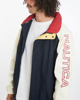 Vintage 90s Nautica Sailing Jacket <br>XXL , The Real Deal , newtown, sydney, australia, thrift store, opshop, preloved, secondhand, sustainable, retro, antique, 70s, 80s, 90s, 2000s, 00s, fashion, clothing, streetwear, trendy, garment, style, boutique, store, shop, archive, sale, cheap, best, top