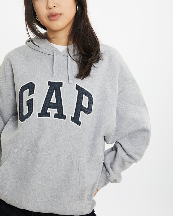 Vintage 90s GAP Hooded Sweatshirt <br>S , The Real Deal , newtown, sydney, australia, thrift store, opshop, preloved, secondhand, sustainable, retro, antique, 70s, 80s, 90s, 2000s, 00s, fashion, clothing, streetwear, trendy, garment, style, boutique, store, shop, archive, sale, cheap, best, top