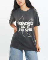 Vintage 80s United Church 'Preachers Do It With Spirit' Tee <br>XS