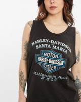 Vintage Harley Davidson Tank <br>M , The Real Deal , newtown, sydney, australia, thrift store, opshop, preloved, secondhand, sustainable, retro, antique, 70s, 80s, 90s, 2000s, 00s, fashion, clothing, streetwear, trendy, garment, style, boutique, store, shop, archive, sale, cheap, best, top