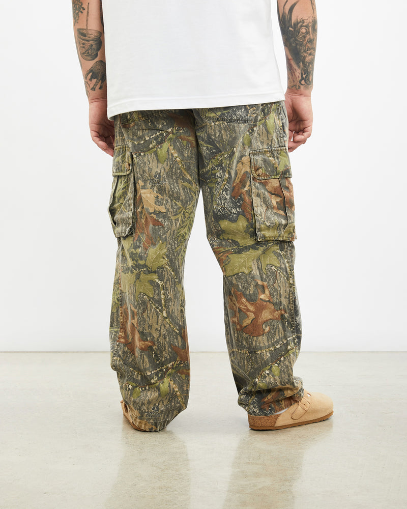 Vintage Mossy Oak Realtree Camo Cargo Pants <br>39" , The Real Deal , newtown, sydney, australia, thrift store, opshop, preloved, secondhand, sustainable, retro, antique, 70s, 80s, 90s, 2000s, 00s, fashion, clothing, streetwear, trendy, garment, style, boutique, store, shop, archive, sale, cheap, best, top