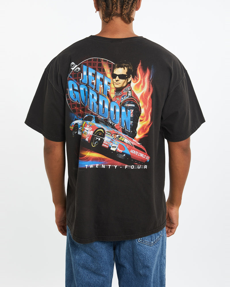 Vintage Jeff Gordon NASCAR Racing Tee <br>XL , The Real Deal , newtown, sydney, australia, thrift store, opshop, preloved, secondhand, sustainable, retro, antique, 70s, 80s, 90s, 2000s, 00s, fashion, clothing, streetwear, trendy, garment, style, boutique, store, shop, archive, sale, cheap, best, top