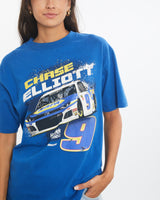 Vintage, NASCAR, Racing, Tee, The Real Deal, size small, colour Blue, newtown, sydney, australia, thrift store, opshop, preloved, secondhand, sustainable, retro, antique, 70s, 80s, 90s, 2000s, 00s, fashion, clothing, streetwear, trendy, garment, style, boutique, store, shop, archive, sale, cheap, best, top, T-Shirts