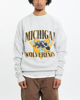 Vintage 90s NCAA University of Michigan Wolverines Sweatshirt <br>M , The Real Deal , newtown, sydney, australia, thrift store, opshop, preloved, secondhand, sustainable, retro, antique, 70s, 80s, 90s, 2000s, 00s, fashion, clothing, streetwear, trendy, garment, style, boutique, store, shop, archive, sale, cheap, best, top