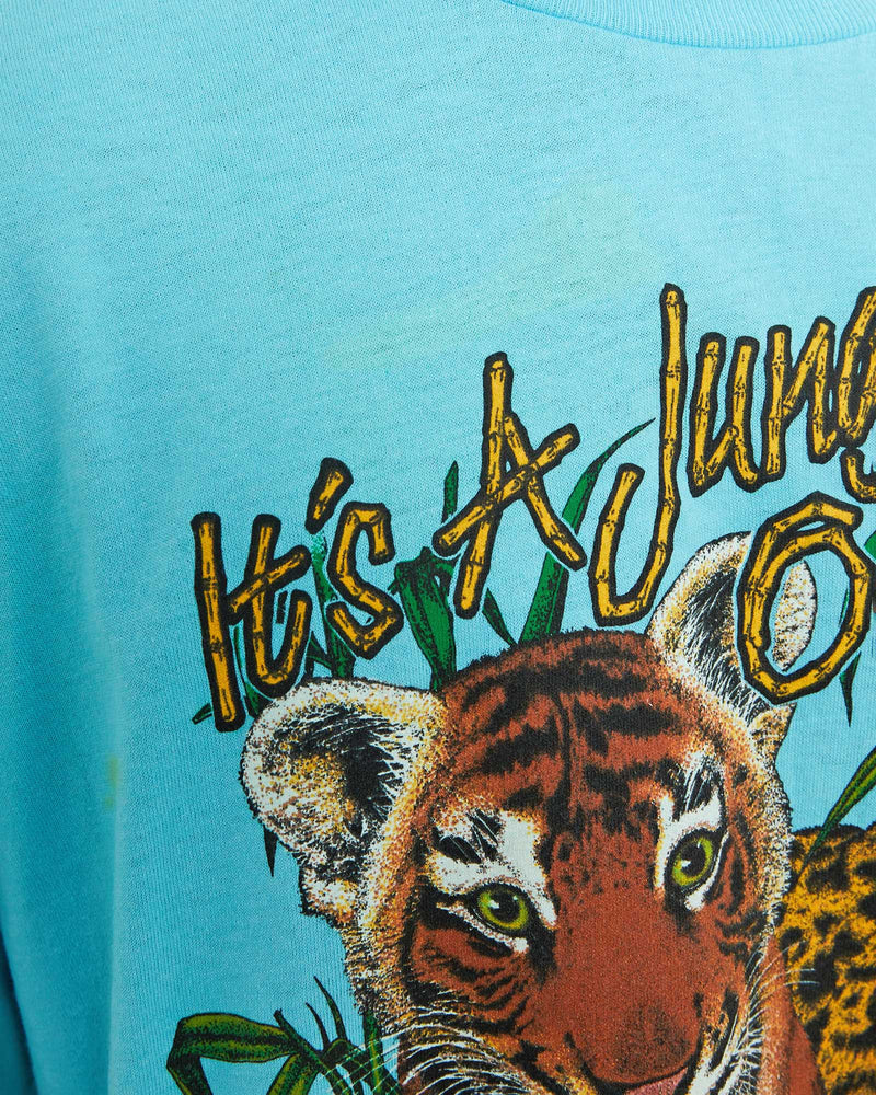 Vintage 1986 Busch Gardens Wildlife Tee <br>M , The Real Deal , newtown, sydney, australia, thrift store, opshop, preloved, secondhand, sustainable, retro, antique, 70s, 80s, 90s, 2000s, 00s, fashion, clothing, streetwear, trendy, garment, style, boutique, store, shop, archive, sale, cheap, best, top