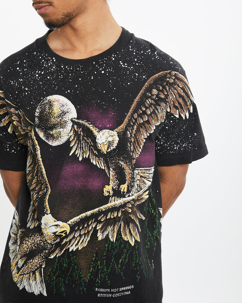 Vintage 1994 Eagle Wildlife Tee <br>M