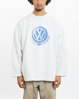 Vintage 90s Volkswagen Sweatshirt <br>M , The Real Deal , newtown, sydney, australia, thrift store, opshop, preloved, secondhand, sustainable, retro, antique, 70s, 80s, 90s, 2000s, 00s, fashion, clothing, streetwear, trendy, garment, style, boutique, store, shop, archive, sale, cheap, best, top