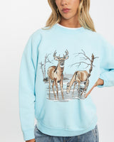 Vintage 80s Dear Wildlife Sweatshirt <br>XS