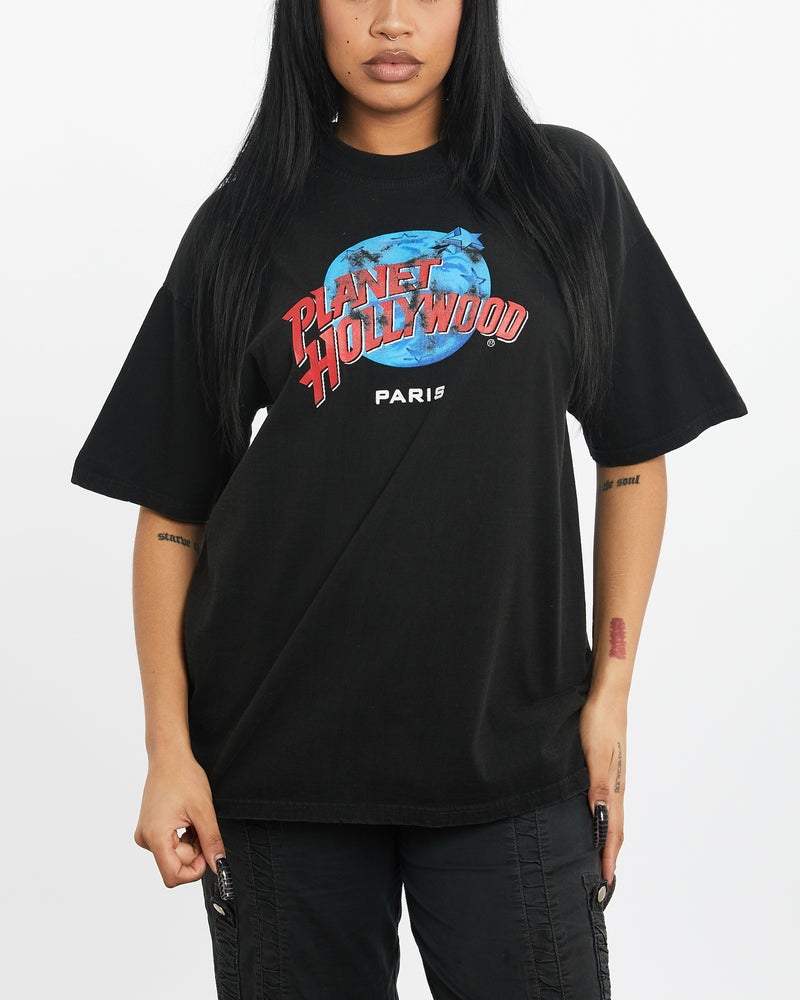 Vintage 1998 Planet Hollywood Paris Tee <br>M