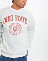 Vintage 90s Ohio State University Sweatshirt <br>L , The Real Deal , newtown, sydney, australia, thrift store, opshop, preloved, secondhand, sustainable, retro, antique, 70s, 80s, 90s, 2000s, 00s, fashion, clothing, streetwear, trendy, garment, style, boutique, store, shop, archive, sale, cheap, best, top