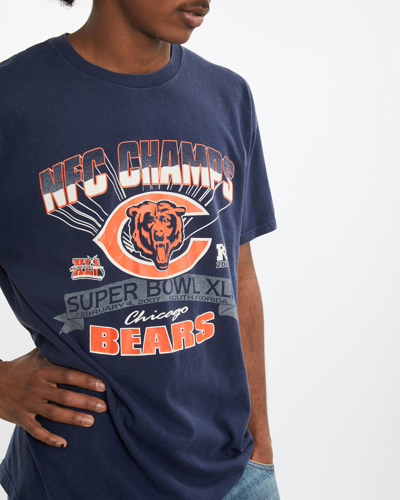 Vintage NFL Chicago Bears Tee <br>L , The Real Deal , newtown, sydney, australia, thrift store, opshop, preloved, secondhand, sustainable, retro, antique, 70s, 80s, 90s, 2000s, 00s, fashion, clothing, streetwear, trendy, garment, style, boutique, store, shop, archive, sale, cheap, best, top