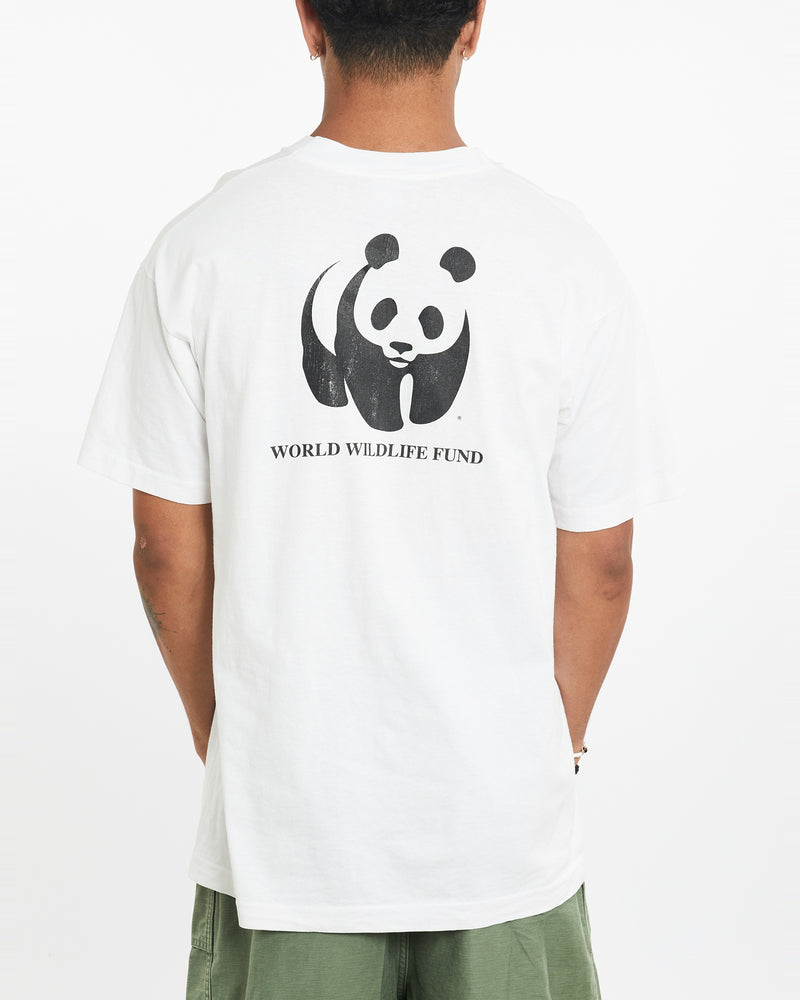 Vintage 90s World Wildlife Fund 'Saving Life on Earth' Tee  <br>XL