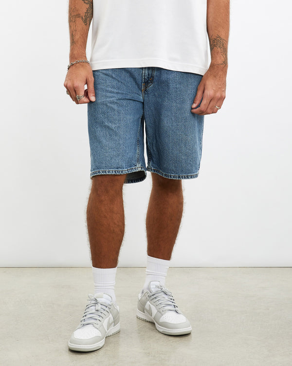 Vintage, Levi's, 550, Denim, Shorts, The Real Deal, size 35", colour Blue, newtown, sydney, australia, thrift store, opshop, preloved, secondhand, sustainable, retro, antique, 70s, 80s, 90s, 2000s, 00s, fashion, clothing, streetwear, trendy, garment, style, boutique, store, shop, archive, sale, cheap, best, top, Shorts