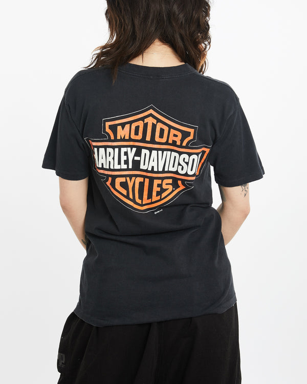 Vintage 1996 Harley Davidson Tee <br>M , The Real Deal , newtown, sydney, australia, thrift store, opshop, preloved, secondhand, sustainable, retro, antique, 70s, 80s, 90s, 2000s, 00s, fashion, clothing, streetwear, trendy, garment, style, boutique, store, shop, archive, sale, cheap, best, top