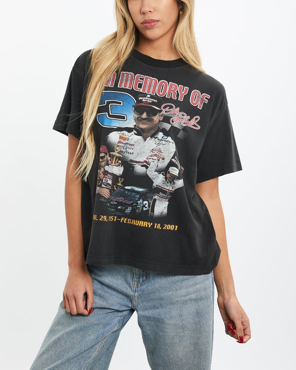 Vintage Dale Earnhardt Racing Tee <br>XS , The Real Deal , newtown, sydney, australia, thrift store, opshop, preloved, secondhand, sustainable, retro, antique, 70s, 80s, 90s, 2000s, 00s, fashion, clothing, streetwear, trendy, garment, style, boutique, store, shop, archive, sale, cheap, best, top