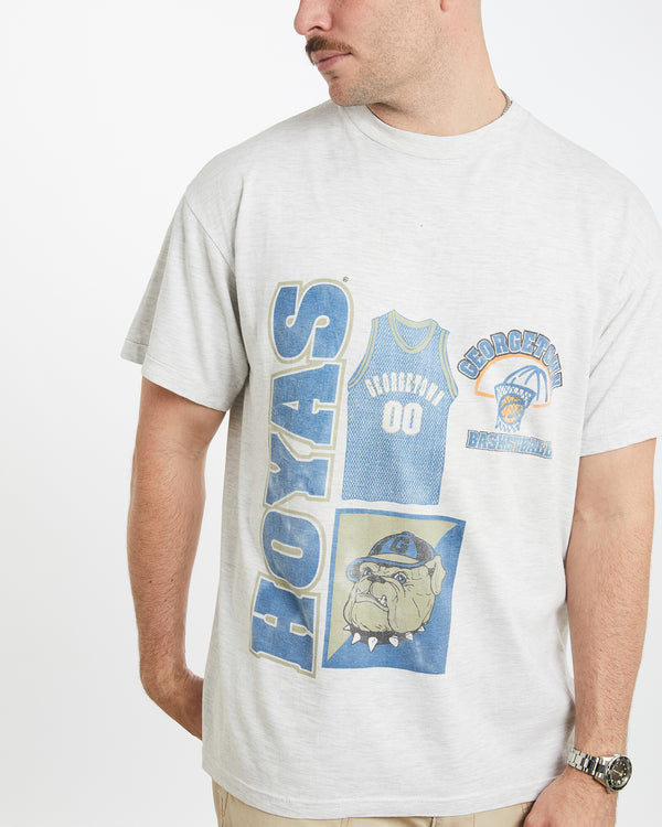 Vintage 90s NCAA Georgetown Hoyas Basketball Tee <br>L