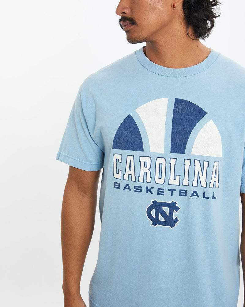 Vintage 90s NCAA North Carolina Basketball Tee <br>L , The Real Deal , newtown, sydney, australia, thrift store, opshop, preloved, secondhand, sustainable, retro, antique, 70s, 80s, 90s, 2000s, 00s, fashion, clothing, streetwear, trendy, garment, style, boutique, store, shop, archive, sale, cheap, best, top