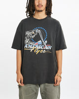 Vintage 90s American Flyer Motorcycle Tee <br>L