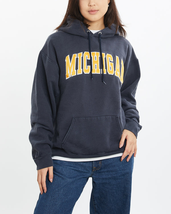 Vintage University of Michigan Hooded Sweatshirt <br>S