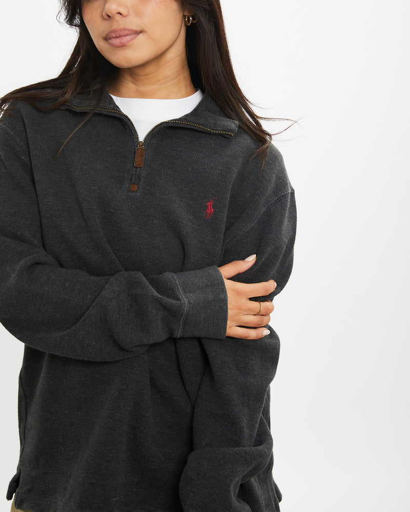 Vintage Polo Ralph Lauren Quarter Zip Sweatshirt <br>S