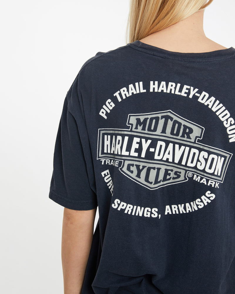 Vintage Harley Davidson Tee <br>M , The Real Deal , newtown, sydney, australia, thrift store, opshop, preloved, secondhand, sustainable, retro, antique, 70s, 80s, 90s, 2000s, 00s, fashion, clothing, streetwear, trendy, garment, style, boutique, store, shop, archive, sale, cheap, best, top